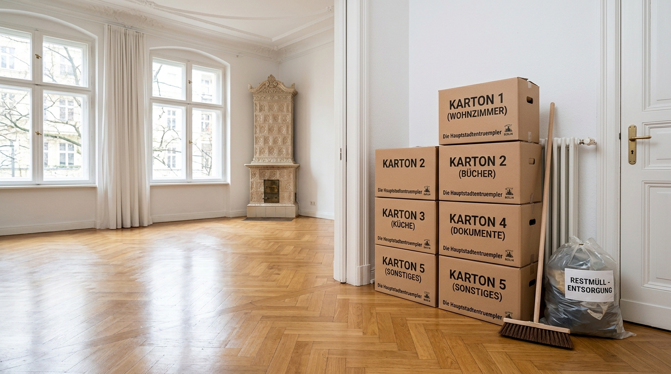 Halteverbot Berlin: Kosten, Fristen & Antrag für Entrümpelung
